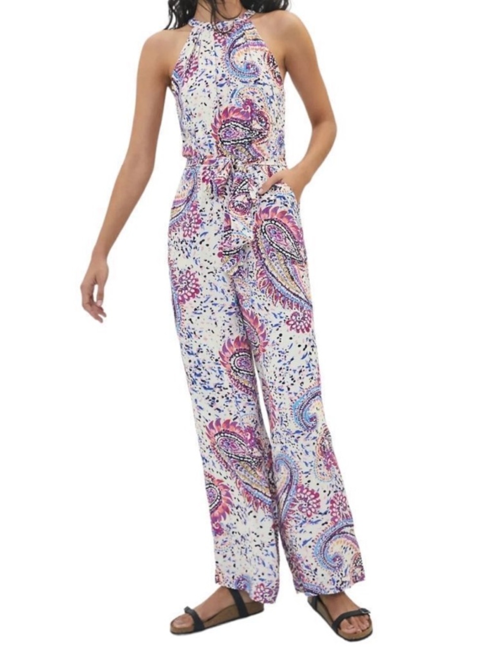 NWT KACHEL x ANTHROPOLOGIE Amethyst Jumpsuit 8